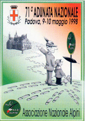 Manifesto Adunata Padova 1998